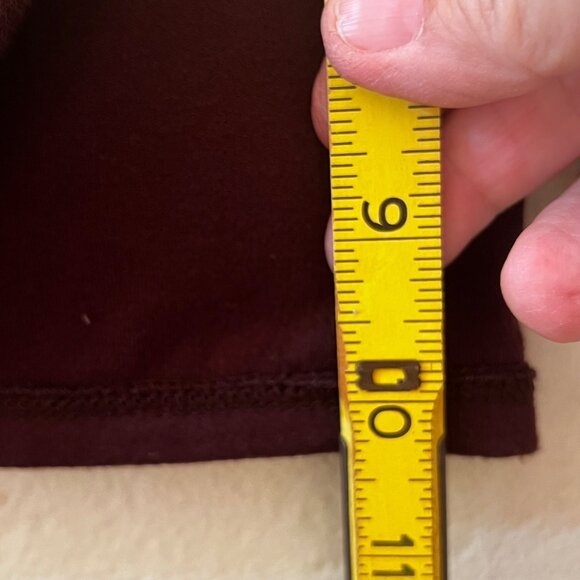 Bar III  Plus Size 2X Essentials Rare Wood Brown Knit Pencil Skirt Stretch NWT - Picture 8 of 16